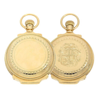 American gold watch with "True Box Hinged Case" Circa 1887