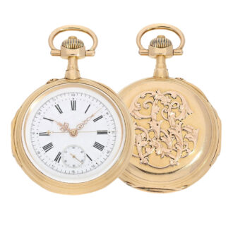 French historically important chronograph watch Circa 1885