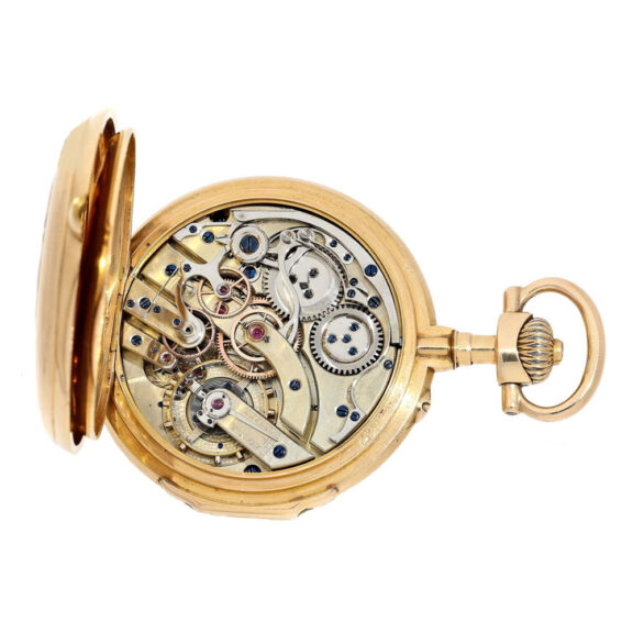 French historically important chronograph watch Circa 1885 French historically important chronograph watch Circa 1885