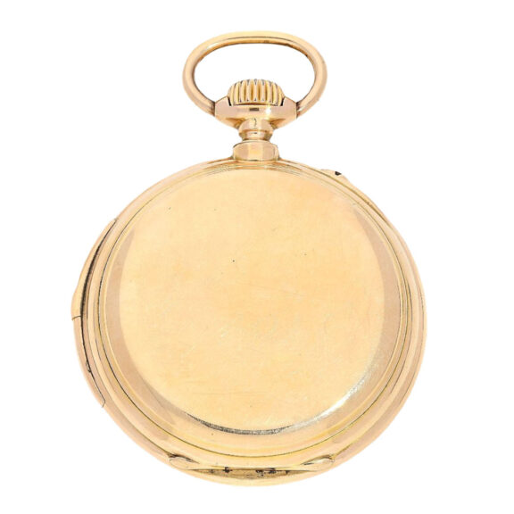Swiss gold astronomical lever with 6 complications Circa 1888 Swiss gold astronomical lever with 6 complications Circa 1888