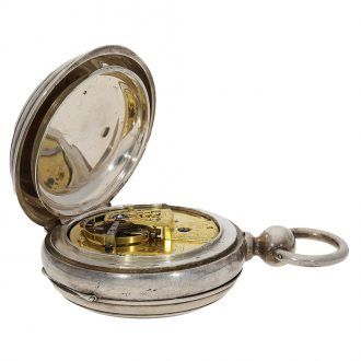 Highly interesting English silver deck chronometer Circa 1795