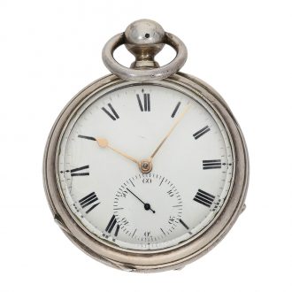 Highly interesting English silver deck chronometer Circa 1795v