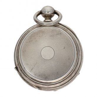 Highly interesting English silver deck chronometer Circa 1795