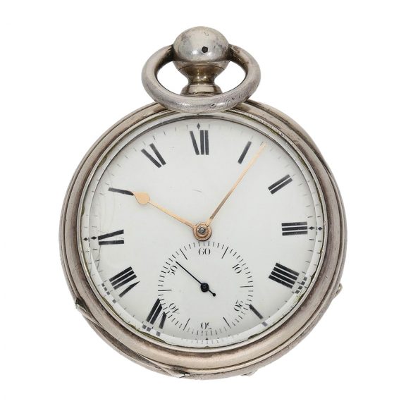 Highly interesting English silver deck chronometer Circa 1795 Highly interesting English silver deck chronometer Circa 1795v