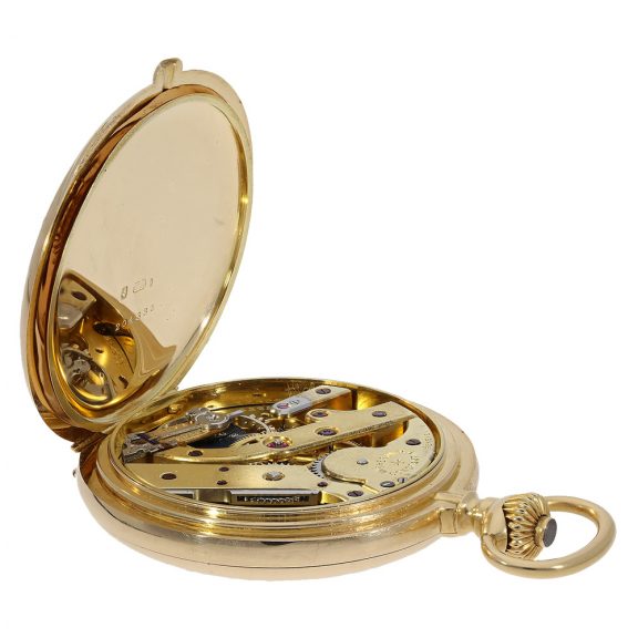 Swiss gold observatory chronometer pocket watch Circa 1905 Swiss gold observatory chronometer pocket watch Circa 1905