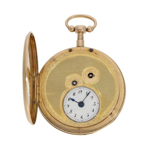 Rare French Médaillon à la Breguet repeating watch Circa 1820 Rare French Médaillon à la Breguet repeating watch Circa 1820