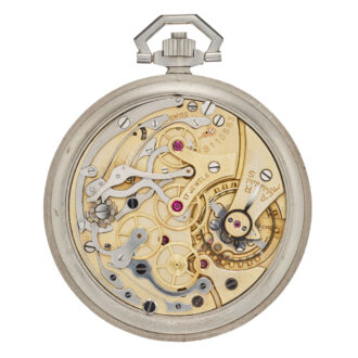 Swiss horological school stainless steel lever watch Circa 1935