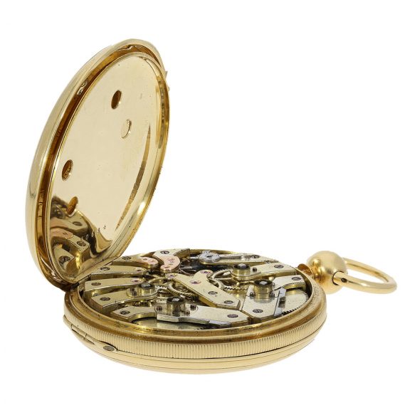 Swiss precision watch with Seconde Morte & diablotine Circa 1860 Swiss precision watch with Seconde Morte & diablotine Circa 1860