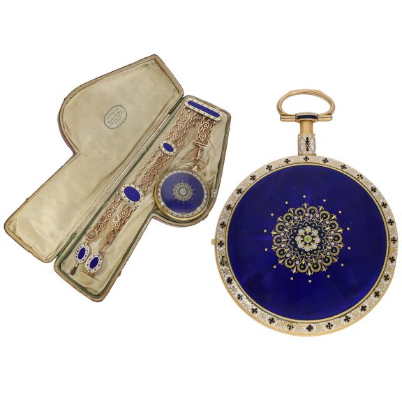 English excellent verge watch in a protective case Circa 1800 English excellent verge watch in a protective case Circa 1800