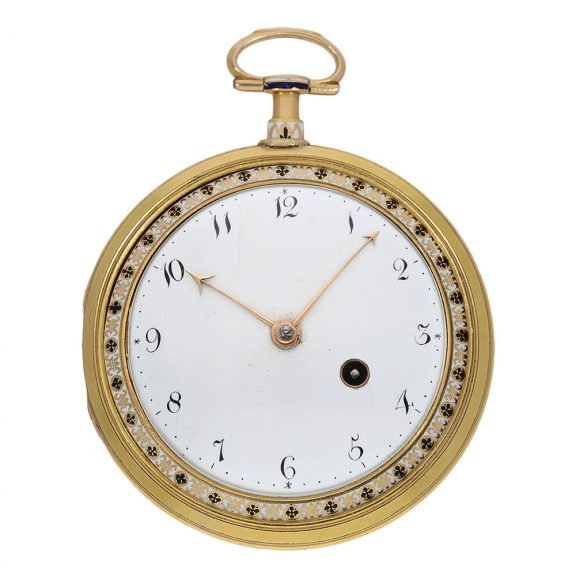 English excellent verge watch in a protective case Circa 1800 English excellent verge watch in a protective case Circa 1800