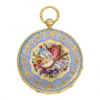 Swiss hunting cased watch for the Ottoman market Circa 1830