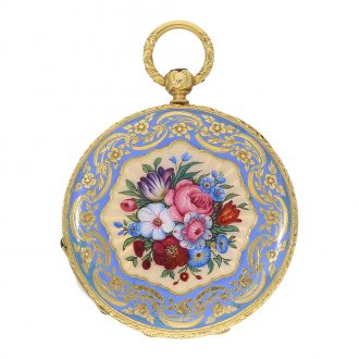 Swiss hunting cased watch for the Ottoman market Circa 1830