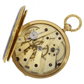 Swiss hunting cased watch for the Ottoman market Circa 1830