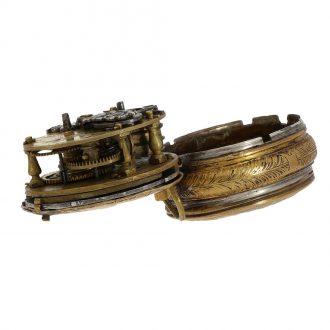 French one-handed oval Renaissance pendant watch Circa 1625 French one-handed oval Renaissance pendant watch Circa 1625