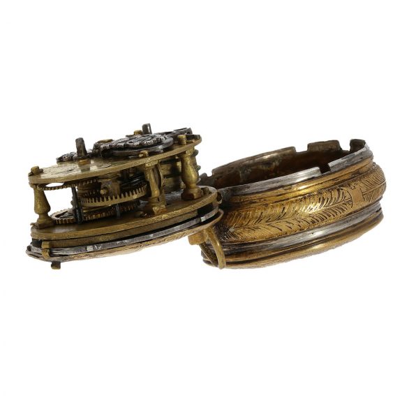 French one-handed oval Renaissance pendant watch Circa 1625 French one-handed oval Renaissance pendant watch Circa 1625