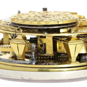 English silver paircase Oignon pocket watch Circa 1700