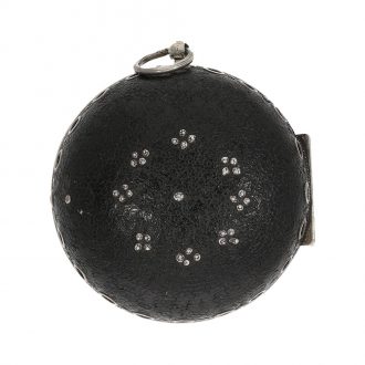 English single-handed pair cased verge with alarm Circa 1700