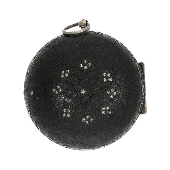 English single-handed pair cased verge with alarm Circa 1700 English single-handed pair cased verge with alarm Circa 1700