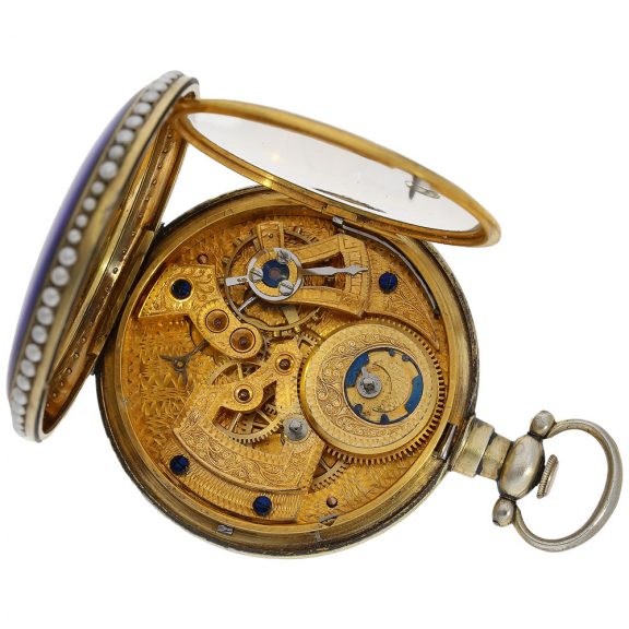 Swiss pair of lever watches for the Chinese market Circa 1844 Swiss pair of lever watches for the Chinese market Circa 1844