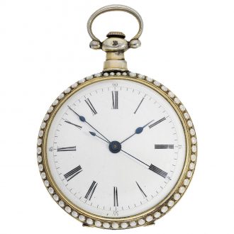 Swiss pair of lever watches for the Chinese market Circa 1844