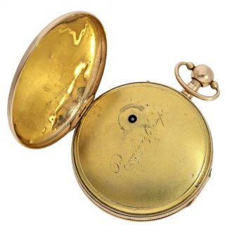 Swiss centre seconds lever for the Chinese market Circa 1880