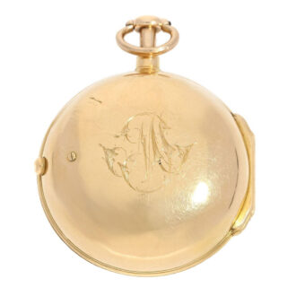 French gold quarter repeating a toc verge watch Circa 1740 French gold quarter repeating a toc verge watch Circa 1740