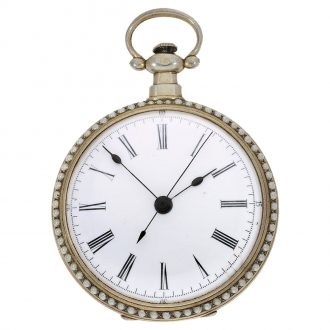 Swiss watch with centre seconds for the Chinese Market Circa 1875