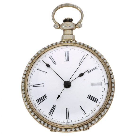 Swiss watch with centre seconds for the Chinese Market Circa 1875 Swiss watch with centre seconds for the Chinese Market Circa 1875