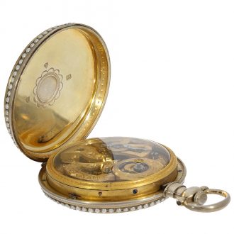 Swiss watch with centre seconds for the Chinese Market Circa 1875