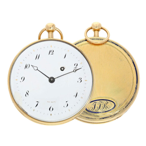 French 20K gold repeater with virgule escapement Circa 1798 French 20K gold repeater with virgule escapement Circa 1798