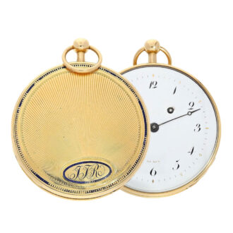 French 20K gold repeater with virgule escapement Circa 1798
