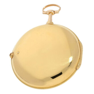 Heavy English gold paircase verge pocket watch Circa 1793