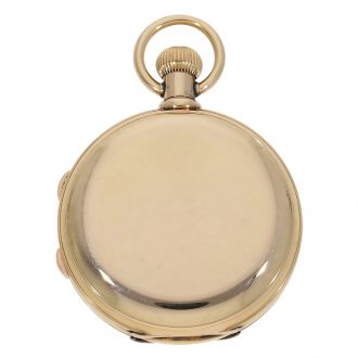 Swiss split-second chronograph with diablotine Circa 1860