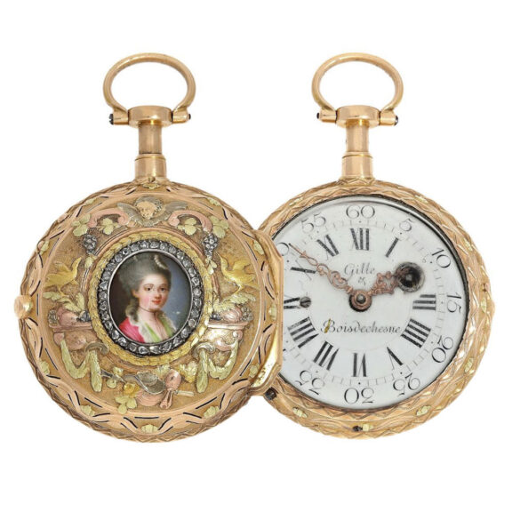 Significant Swiss gold repeating à toc et à tac watch Circa 1760