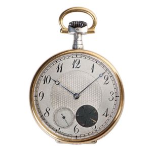 Swiss silver Seconde Foudroyante pocket watch Circa 1890
