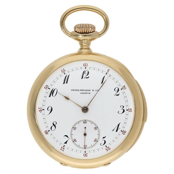 Swiss repeating precision Ankerchronometer watch Circa 1903