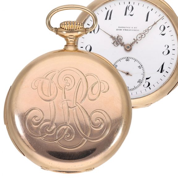 Rare Swiss minute repeating open faced pocket watch Circa 1893 Rare Swiss minute repeating open faced pocket watch Circa 1893