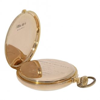 Rare Swiss minute repeating open faced pocket watch Circa 1893 Rare Swiss minute repeating open faced pocket watch Circa 1893