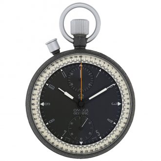 Swiss coated metal split seconds lever chronograph Circa 1964
