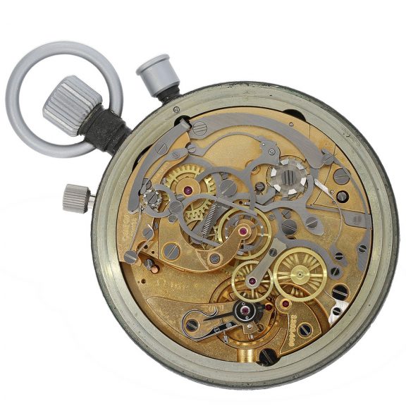 Swiss coated metal split seconds lever chronograph Circa 1964 Swiss coated metal split seconds lever chronograph Circa 1964