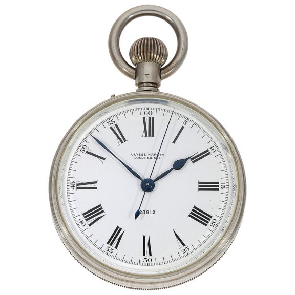 High-precision Swiss pocket deck chronometer watch Circa 1942 High-precision Swiss pocket deck chronometer watch Circa 1942