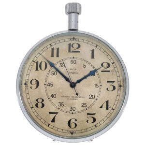 Swiss metal military centre seconds pocket watch Circa 1930
