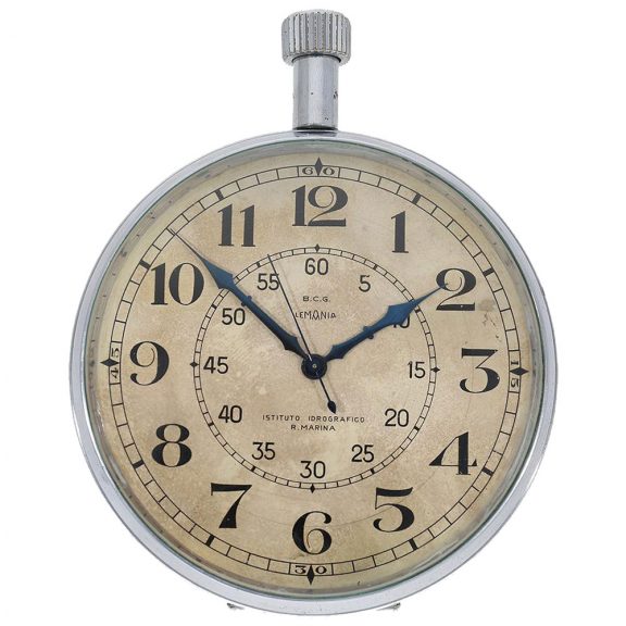 Swiss metal military centre seconds pocket watch Circa 1930