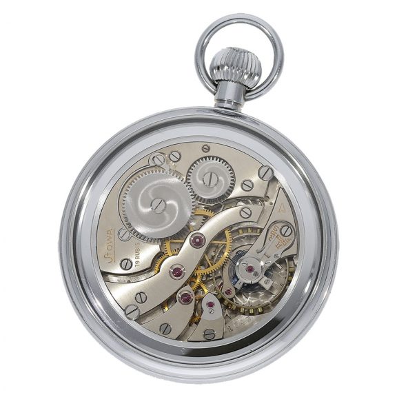 German unworn chromed lever military deck watch Circa 1940 German unworn chromed lever military deck watch Circa 1940