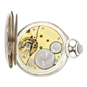 Highly interesting silver lever German navy watch Circa 1941