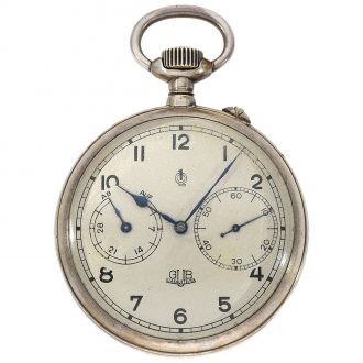 German silver open faced Glashütte deck chronometer Circa 1948