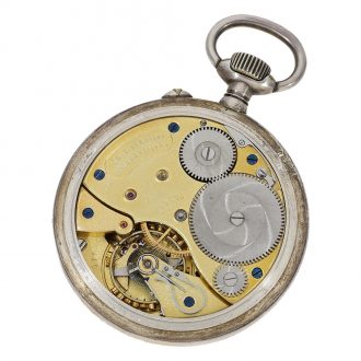 German silver open faced Glashütte deck chronometer Circa 1948