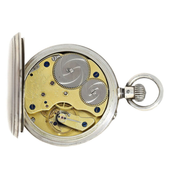 German silver open faced Glashütte pocket watch Circa 1895 German silver open faced Glashütte pocket watch Circa 1895