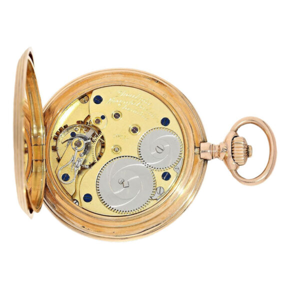 German pink gold Glashütte cased pocket watch Circa 1911 German pink gold Glashütte cased pocket watch Circa 1911