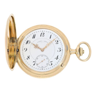 German gold prime quality 1A Glashütte watch Circa 1919